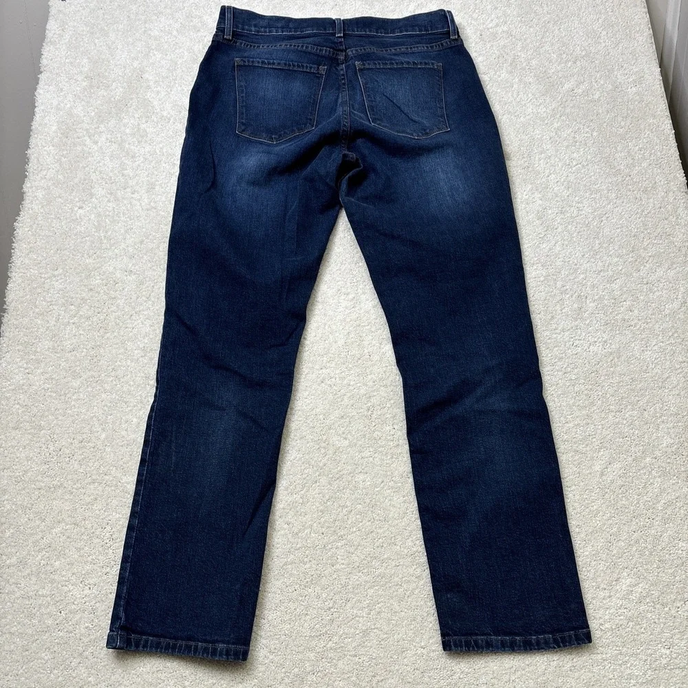 MOTT AND BOW Jeans Women's 32x30 Blue Boyfriend Denim Dark‎ Wash